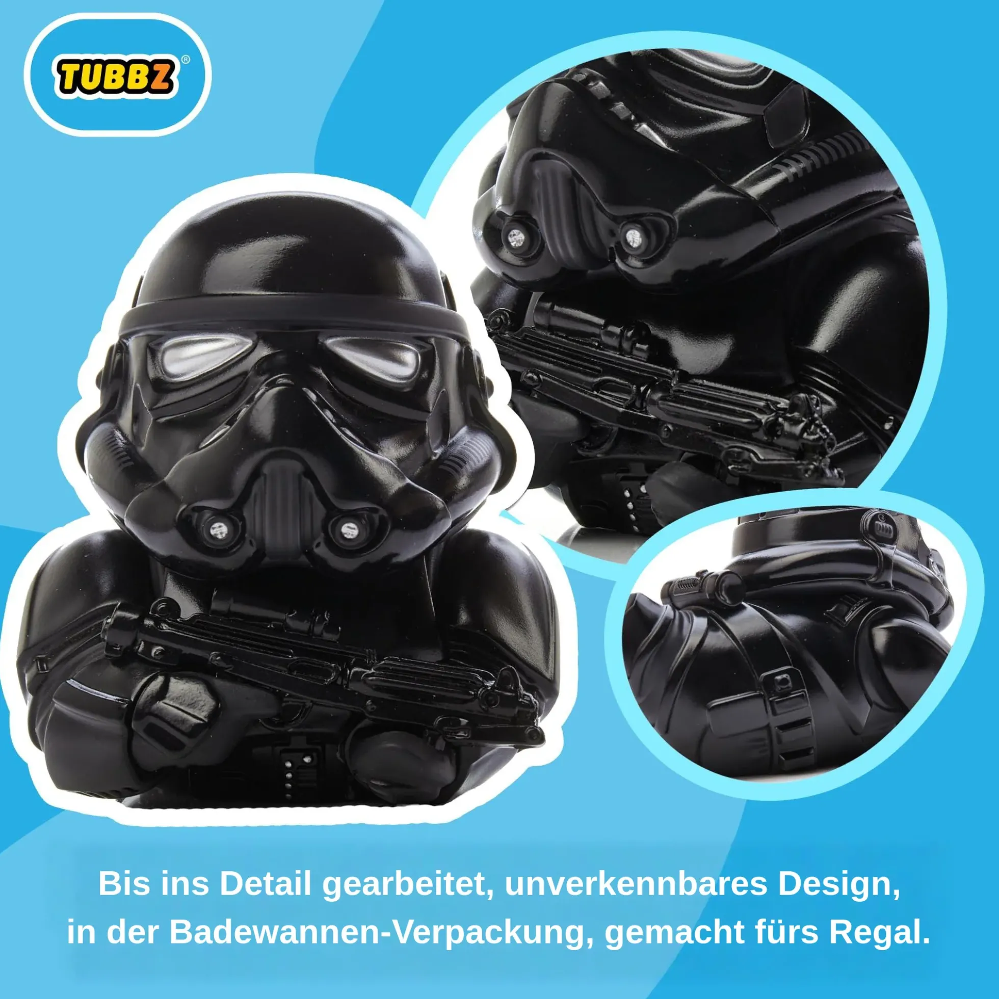 Original Stormtrooper TUBBZ Badeente: Shadow (First Edition)