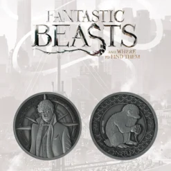 Phantastische Tierwesen Limited Edition Münze Newt / Niffler