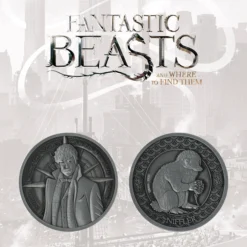 Phantastische Tierwesen Limited Edition Münze Newt / Niffler