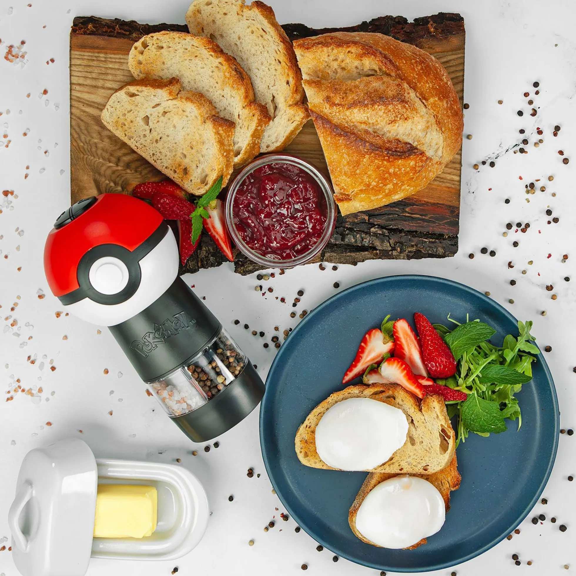 Pokémon Pokéball Elektrische Salz- und Pfeffermühle