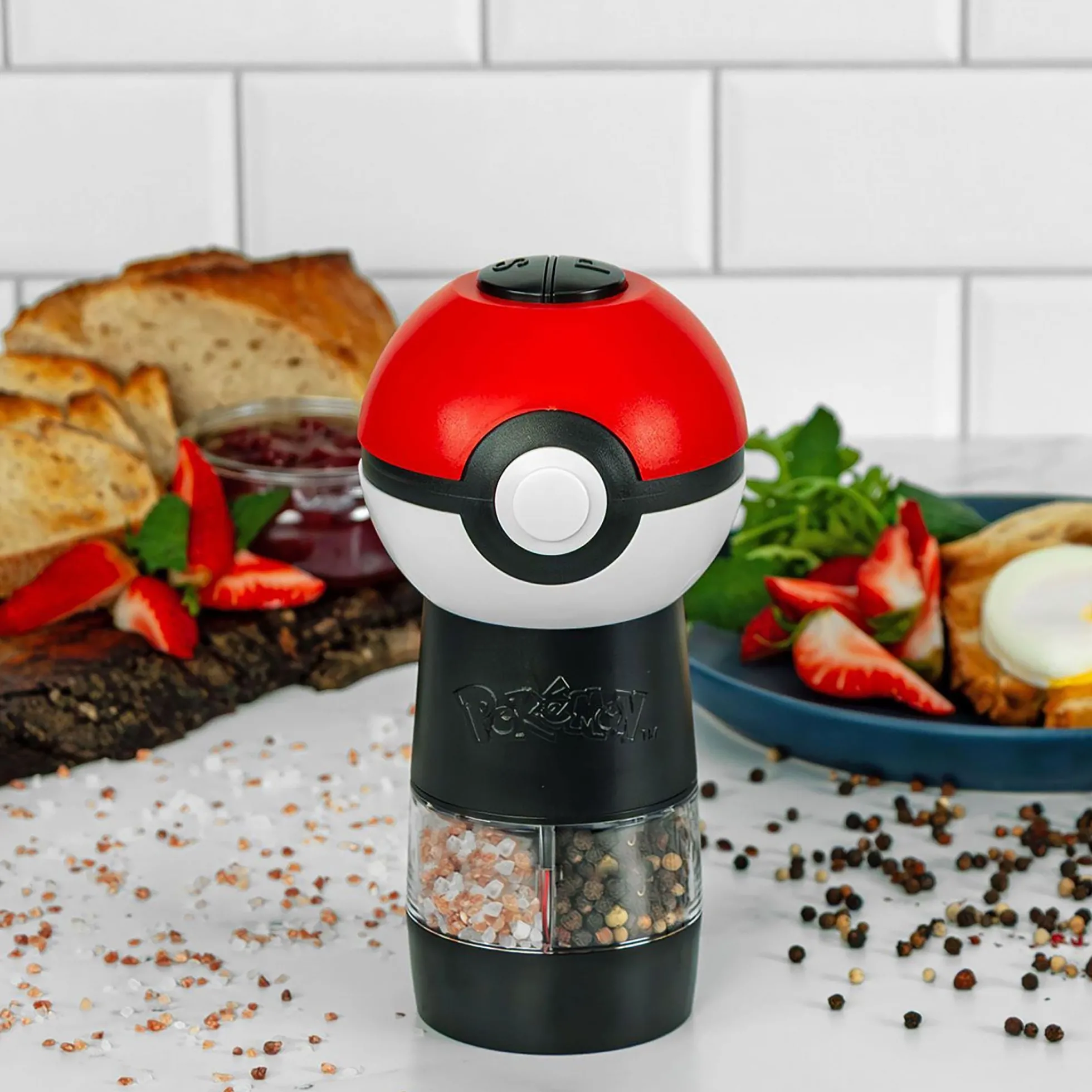Pokémon Pokéball Elektrische Salz- und Pfeffermühle