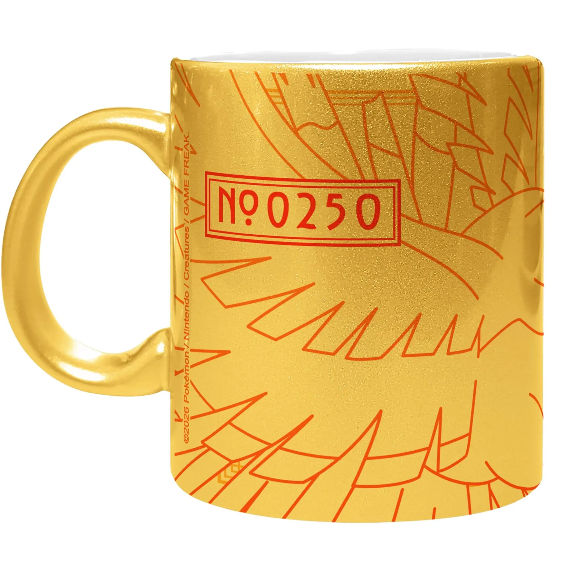 Pokémon Tasse Ho-Oh mit Goldeffekt