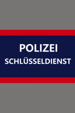 Polizei Schlüsseldienst: Taschenhandbuch zum Türenöffnen