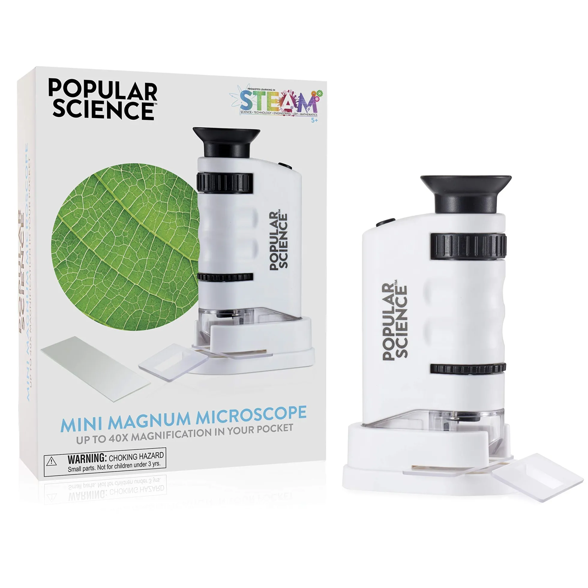 Popular Science Mini Magnum Taschenmikroskop