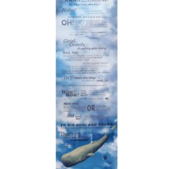 Poster Der Wal und der Petunientopf