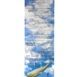 Poster Der Wal und der Petunientopf