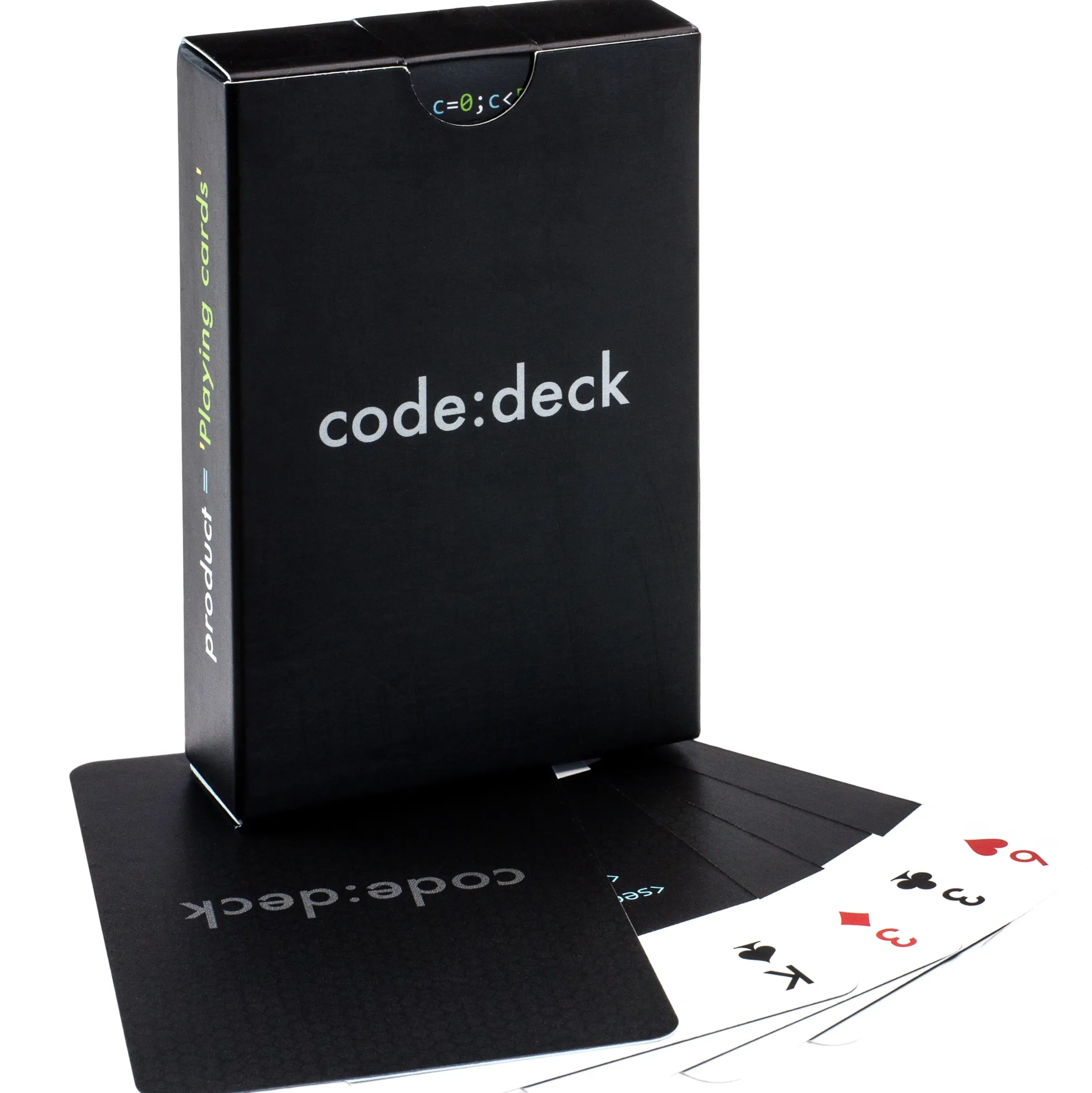 Programmiersprachen-Kartenspiel code:deck