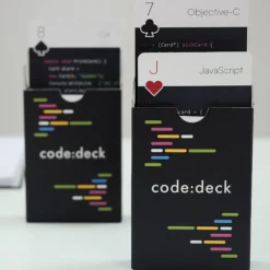 Programmiersprachen-Kartenspiel code:deck