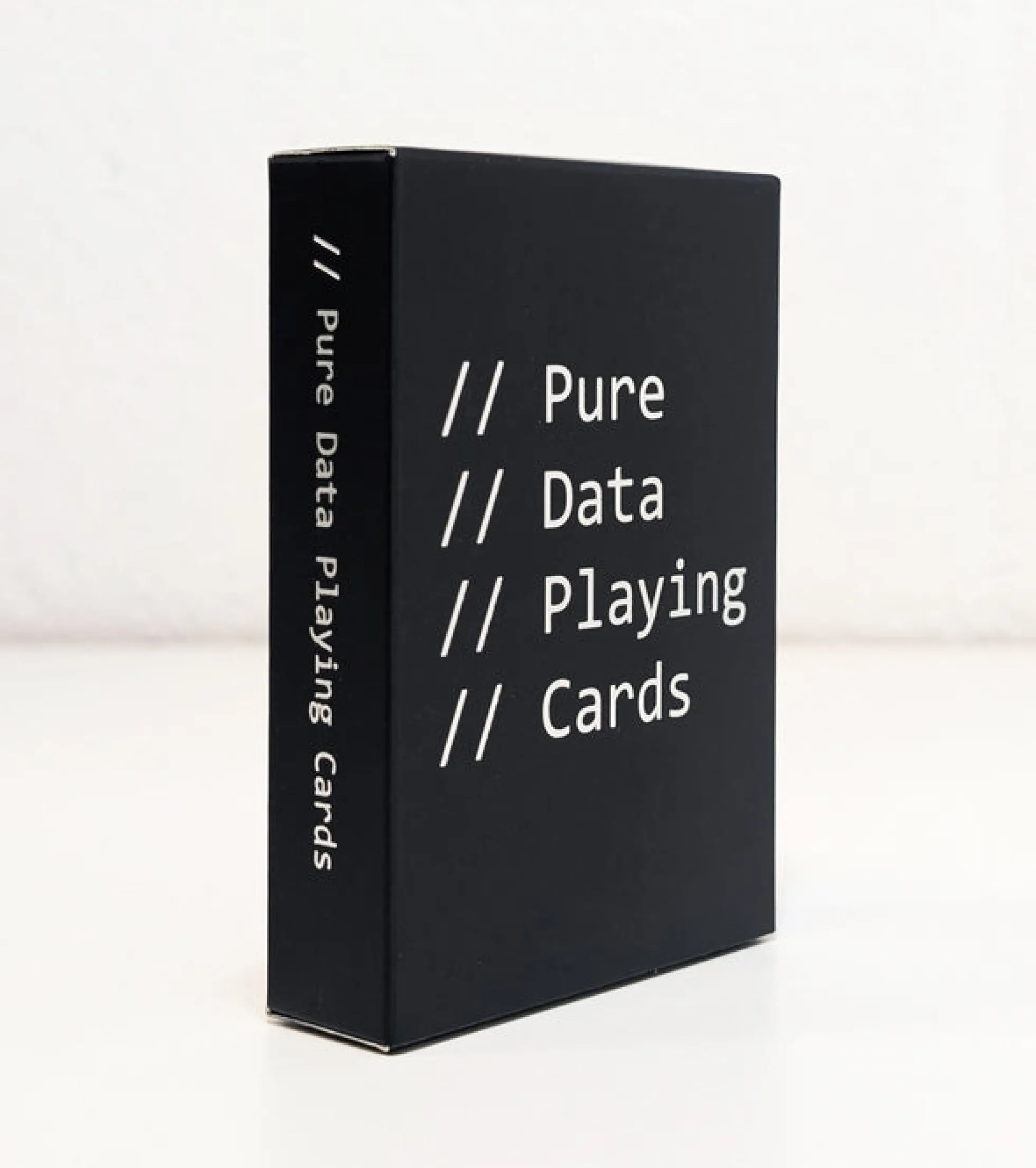 Pure Data Playing Cards - Limitiertes Kartenspiel im JSON-Design