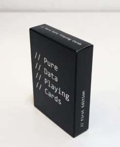 Pure Data Playing Cards - Limitiertes Kartenspiel im JSON-Design