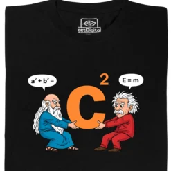 Pythagoras vs. Einstein
