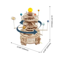 ROKR Holzbausatz Mechanisches Planetarium