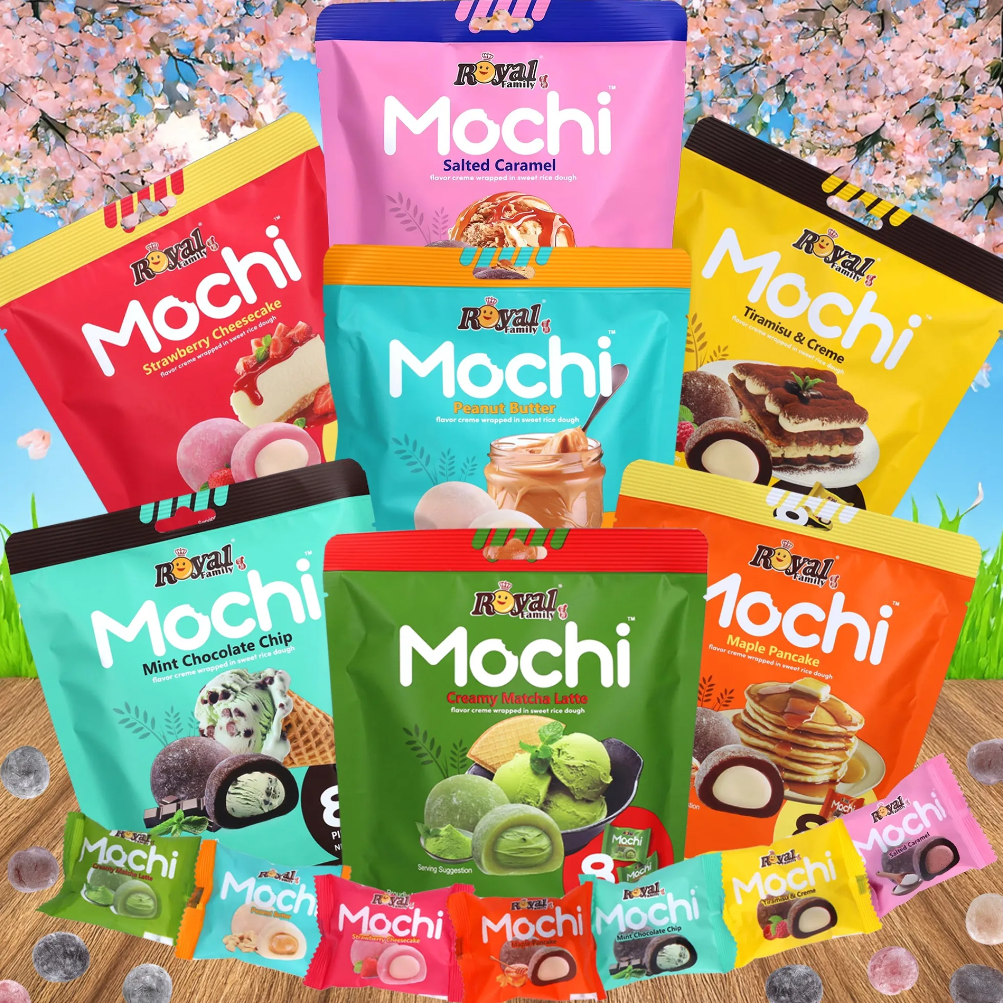 Royal Family Mochi (1x120g)