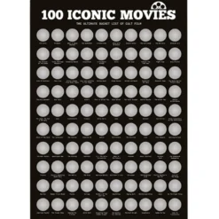 Rubbelposter: 100 Filme, die du gesehen haben musst