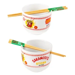 Sakamoto Days Ramen Schüssel mit Essstäbchen - Sakamoto's Store
