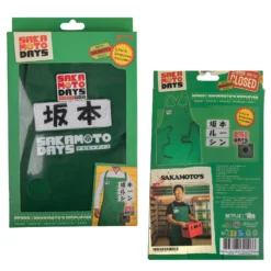 Sakamoto Days Schürze mit Pin und Klettaufnähern