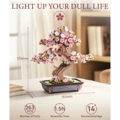 Sakura Bonsai Holzbausatz