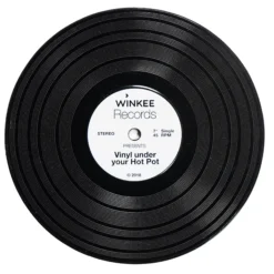 Schallplatten Topfuntersetzer