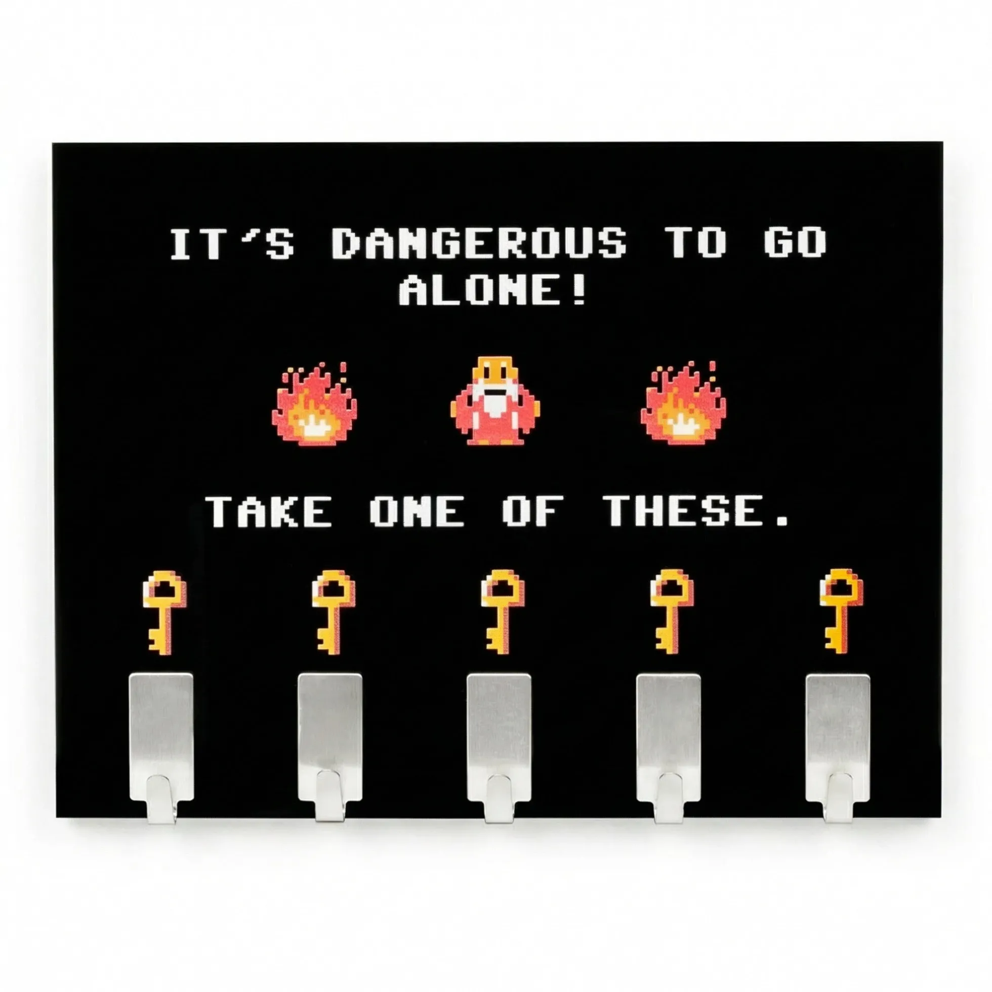 Schlüsselbrett – It's dangerous to go alone