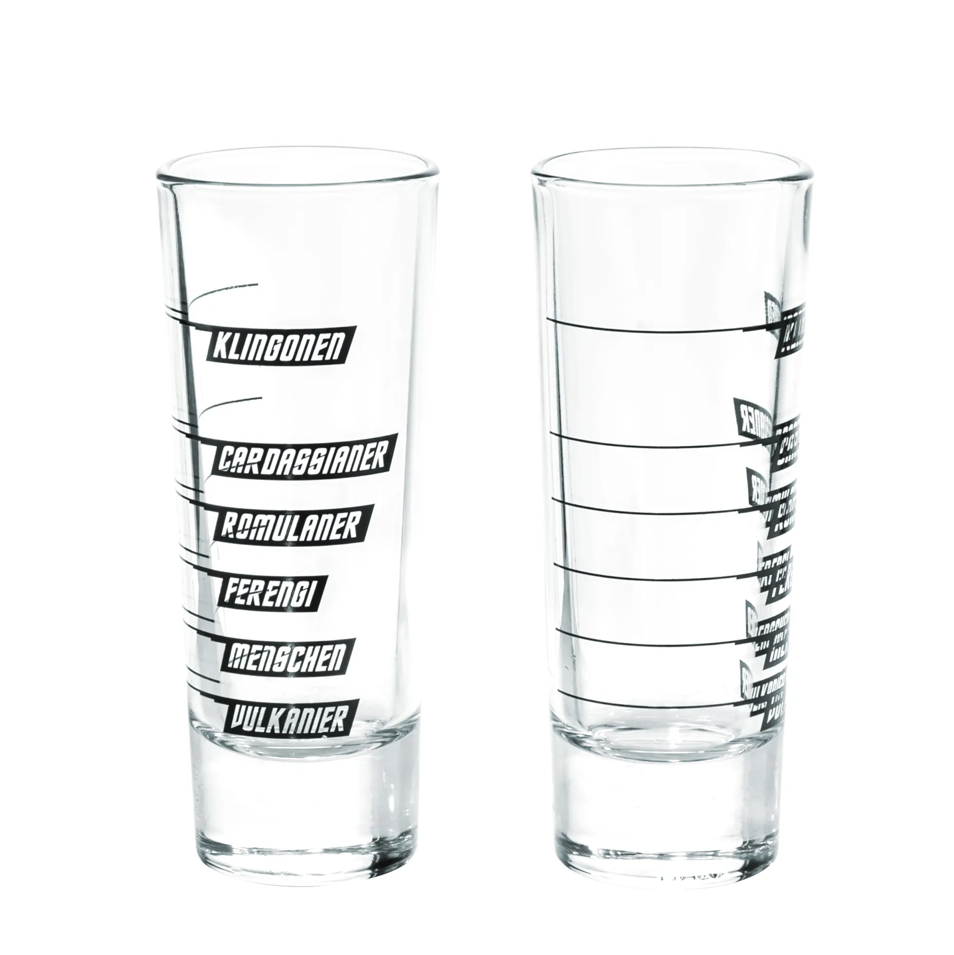 Schnapsglas Intergalaktisches Alkohol-Messglas