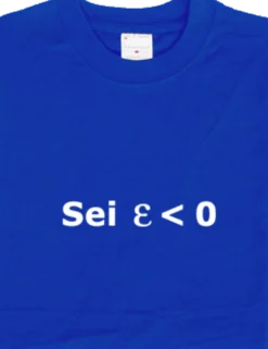 Sei Epsilon kleiner null