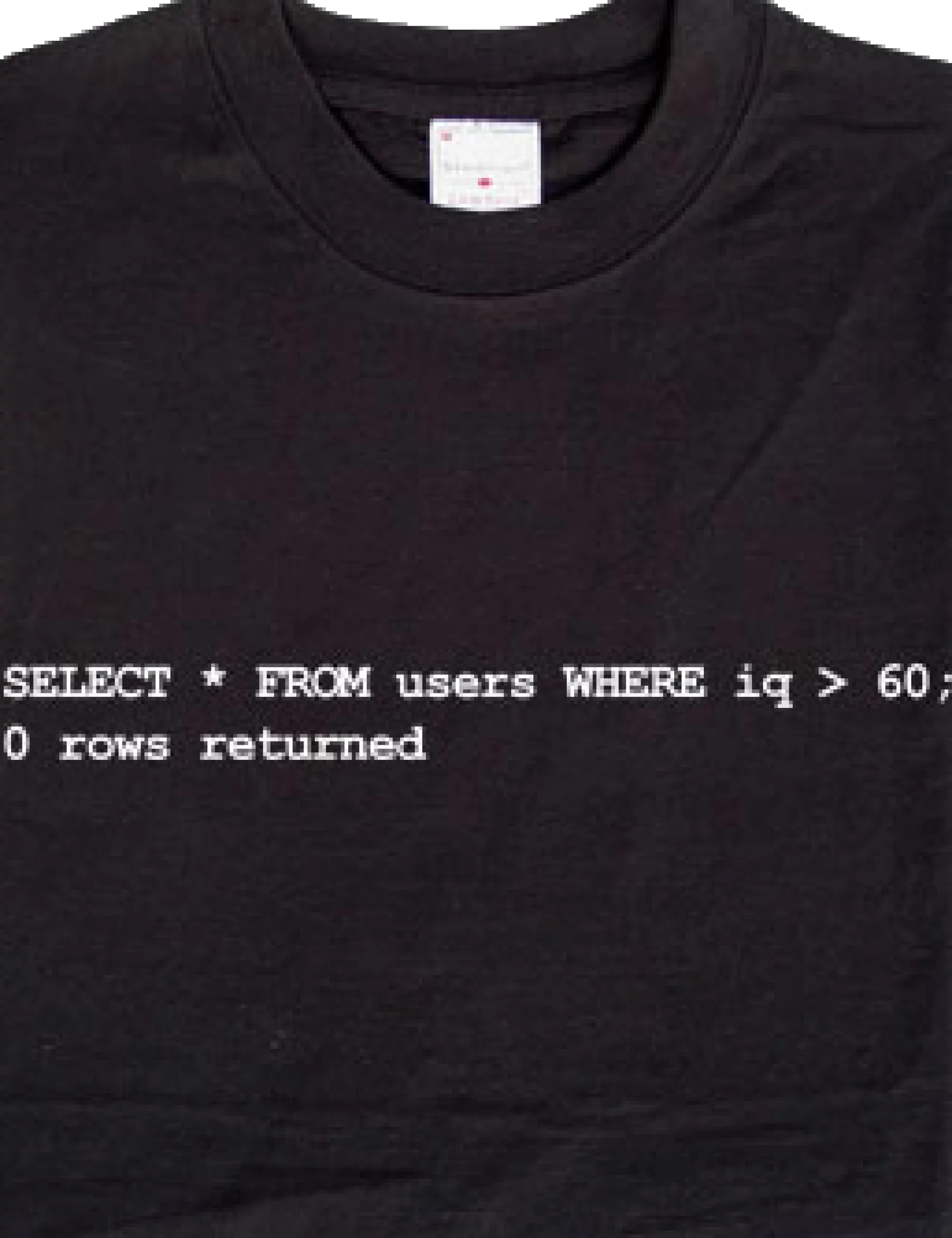 select * from users where iq > 60