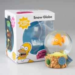 Simpsons Schneekugel mit Blinky, dem dreiäugigen Fisch