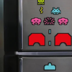 Space Invaders Kühlschrankmagnete