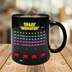 Space Invaders Thermo Effekt Becher