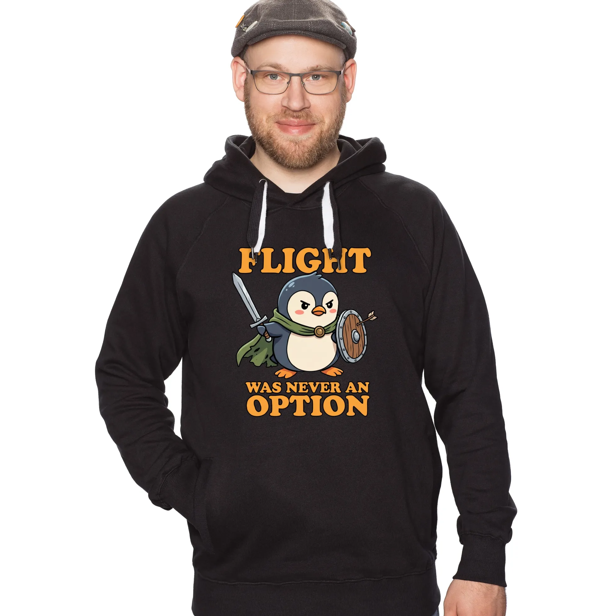 Standhafter Pinguin
