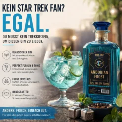 Star Trek Andorian Frost Gin - Limitierte Edition 700ml