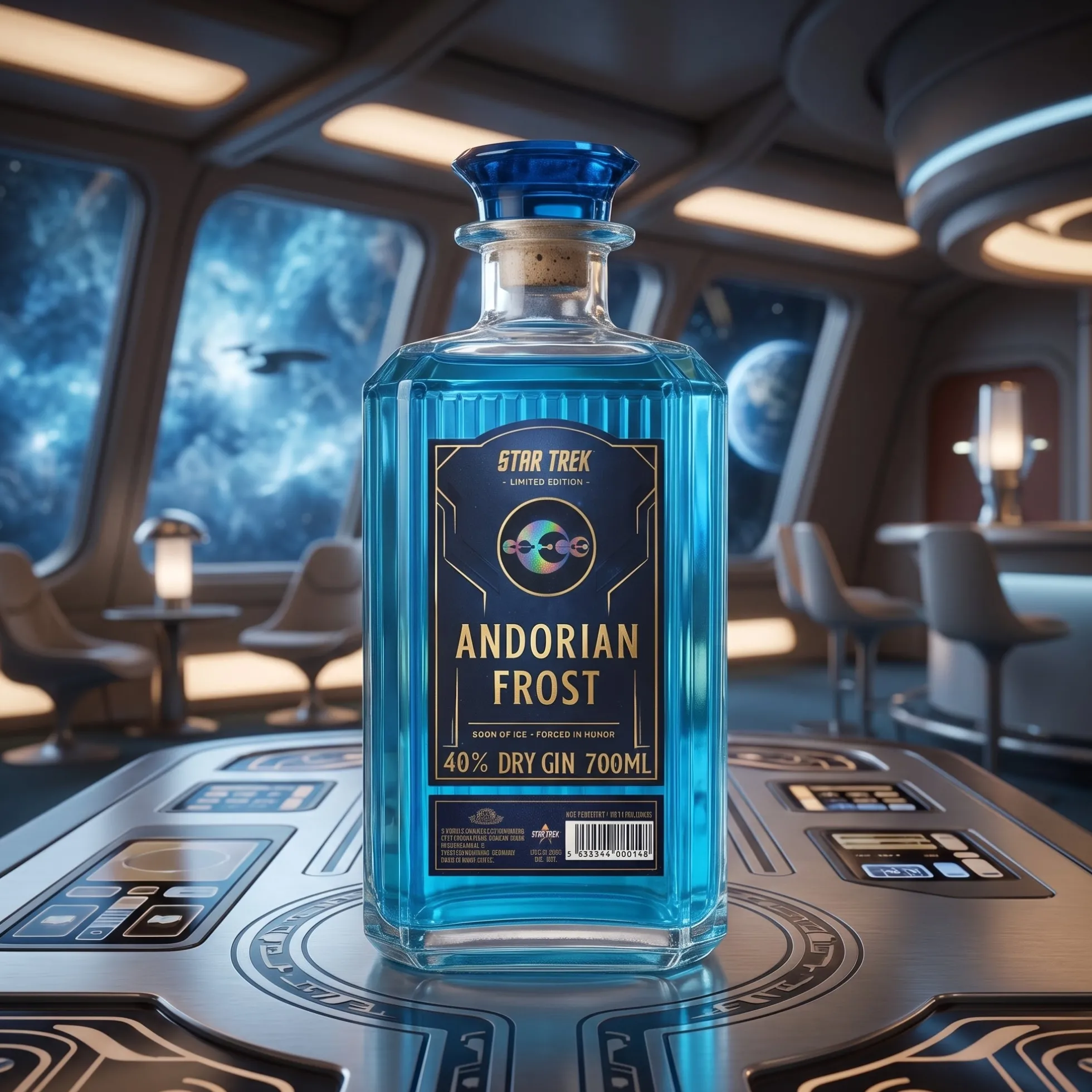 Star Trek Andorian Frost Gin - Limitierte Edition 700ml