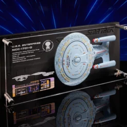 Star Trek Enterprise NCC 1701-D Wandplakette