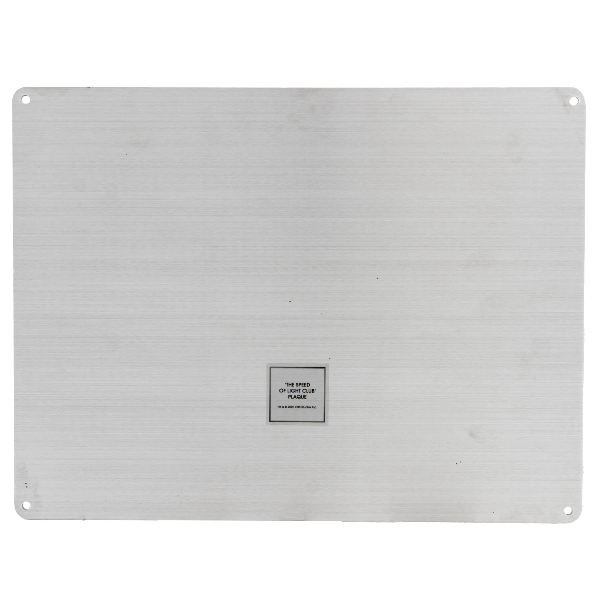 Star Trek Picard Speed of Light Club Plakette