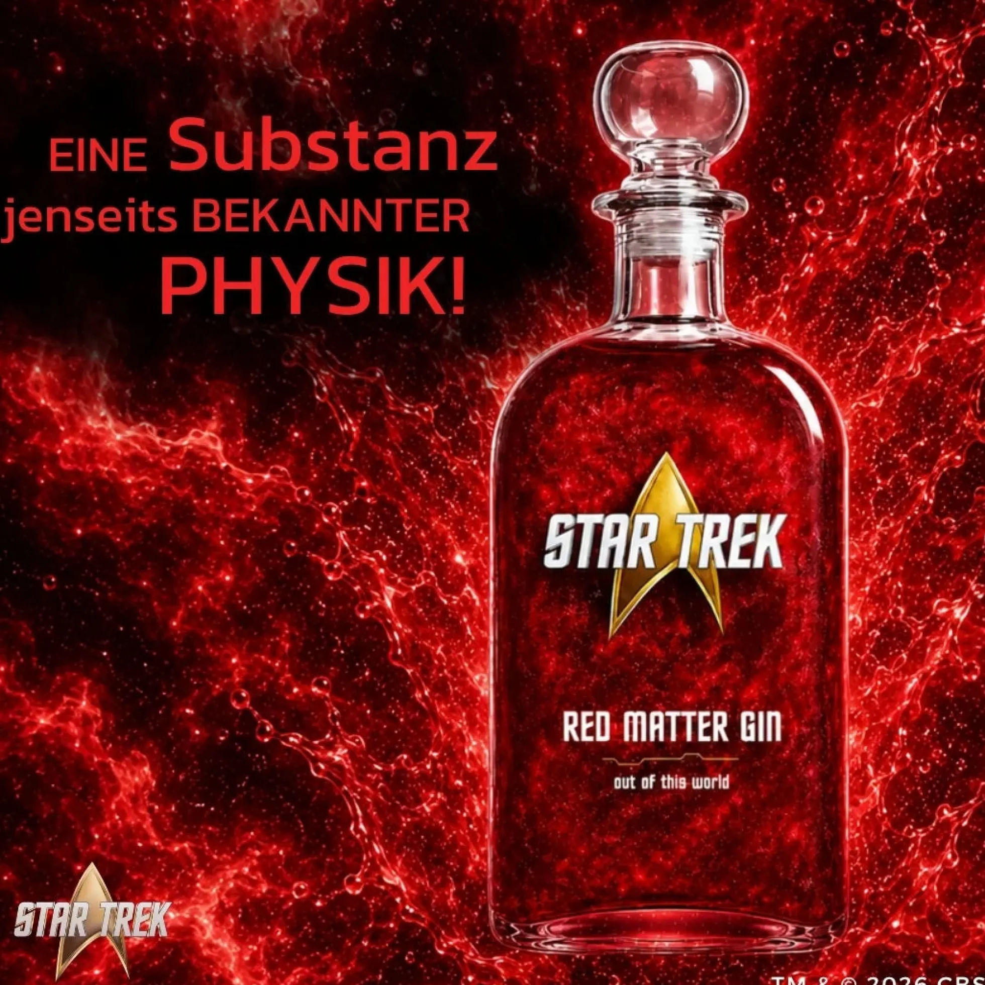 Star Trek Red Matter Gin