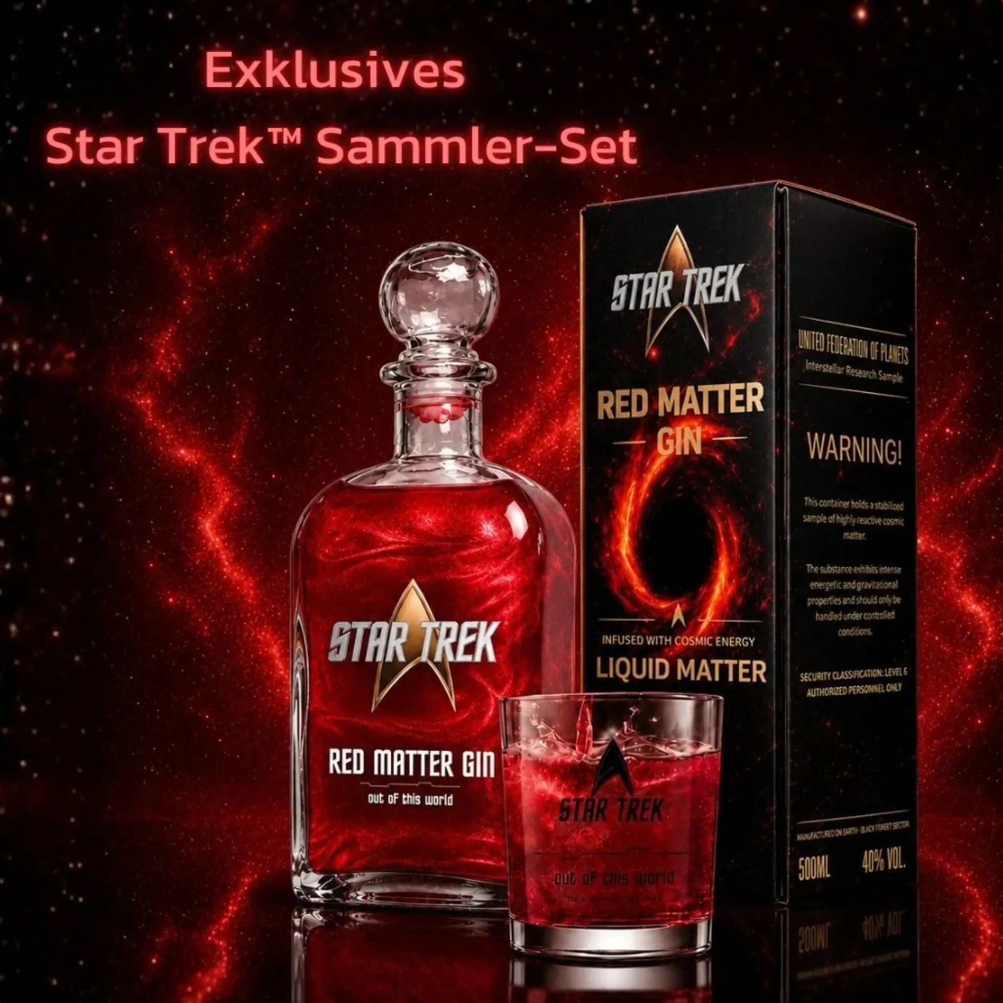 Star Trek Red Matter Gin