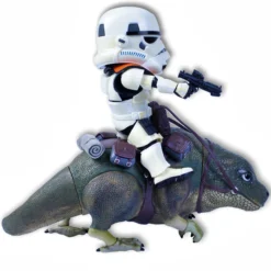 Star Wars Beast Kingdom Sandtrooper & Dewback Sammelfigur