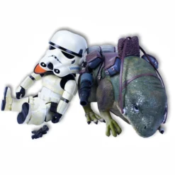 Star Wars Beast Kingdom Sandtrooper & Dewback Sammelfigur