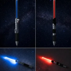 Star Wars Lichtschwert Kugelschreiber Set mit LED Luke und Vader