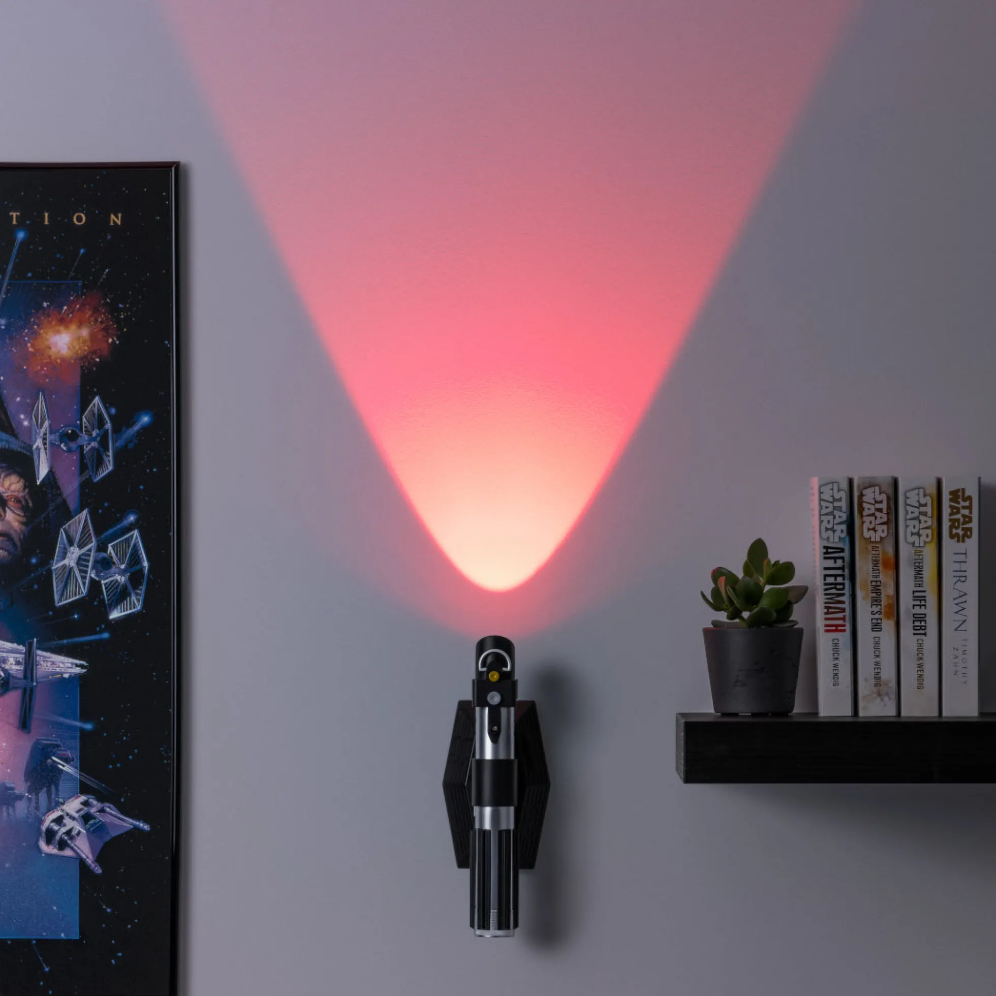 Star Wars Lichtschwert Wandlampe