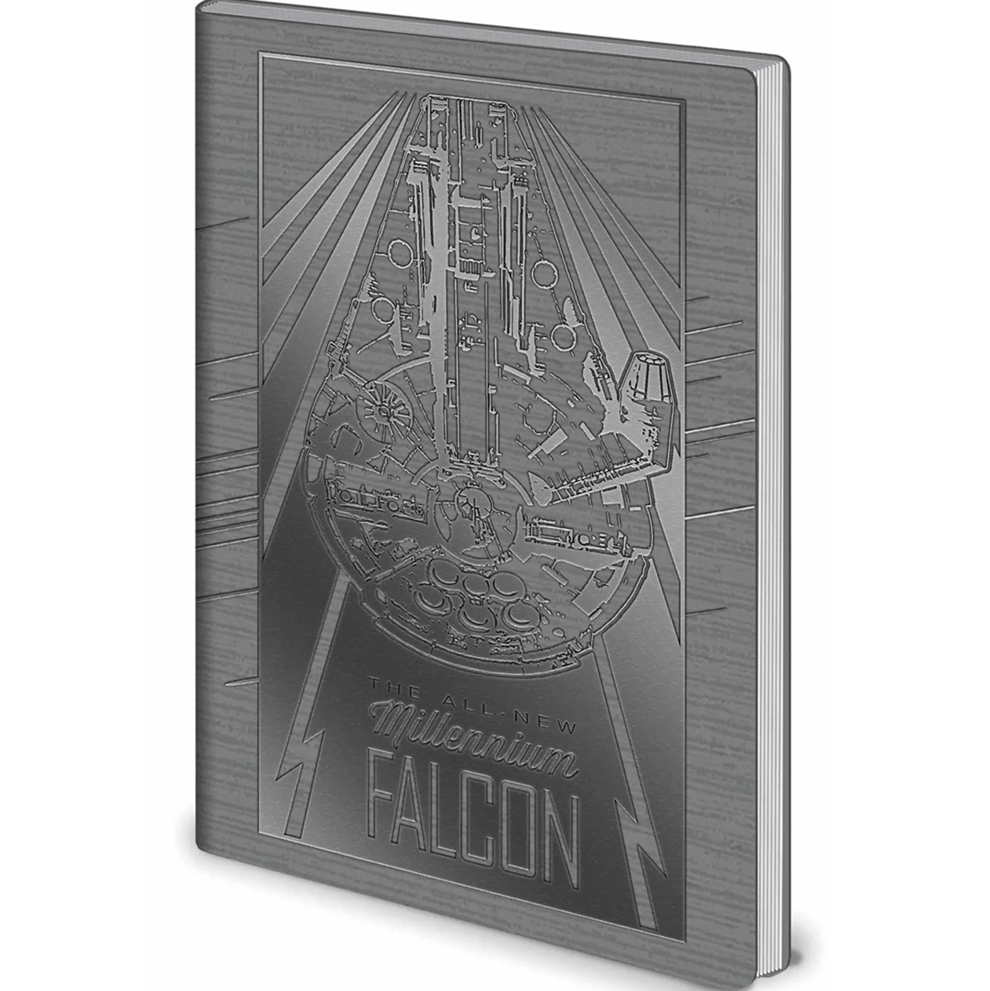 Star Wars Notizbuch mit Millennium Falke