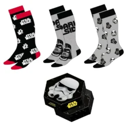 Star Wars Socken Geschenkbox mit drei Paar