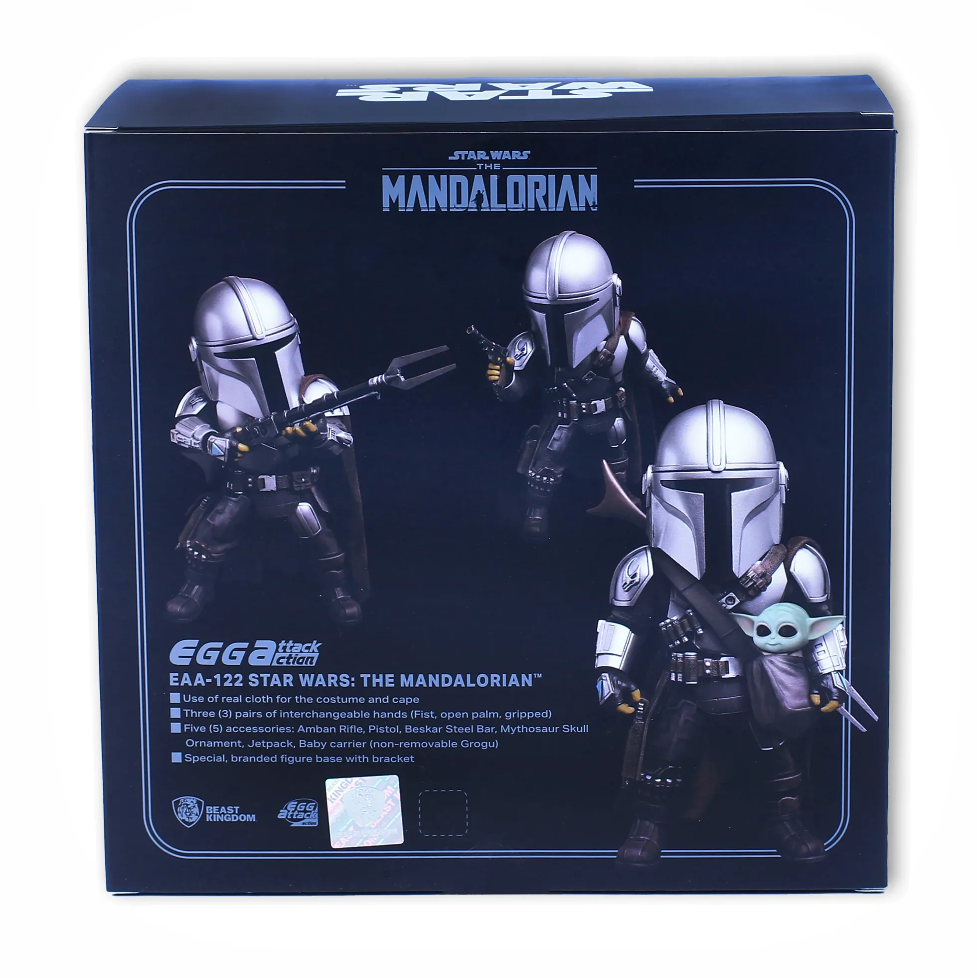 Star Wars The Mandalorian Beast Kingdom Egg Attack Action Sammelfiguren