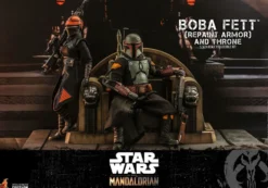 Star Wars The Mandalorian Boba Fett mit Thron Actionfigur 1:6 Special Edition