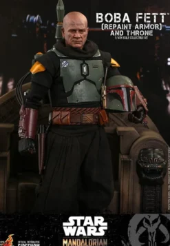 Star Wars The Mandalorian Boba Fett mit Thron Actionfigur 1:6 Special Edition