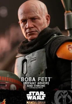 Star Wars The Mandalorian Boba Fett mit Thron Actionfigur 1:6 Special Edition