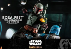 Star Wars The Mandalorian Boba Fett mit Thron Actionfigur 1:6 Special Edition