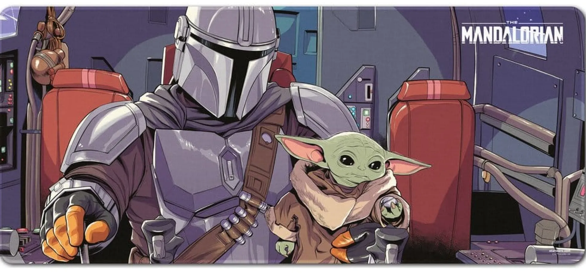 Star Wars The Mandalorian XL-Mauspad Grogu