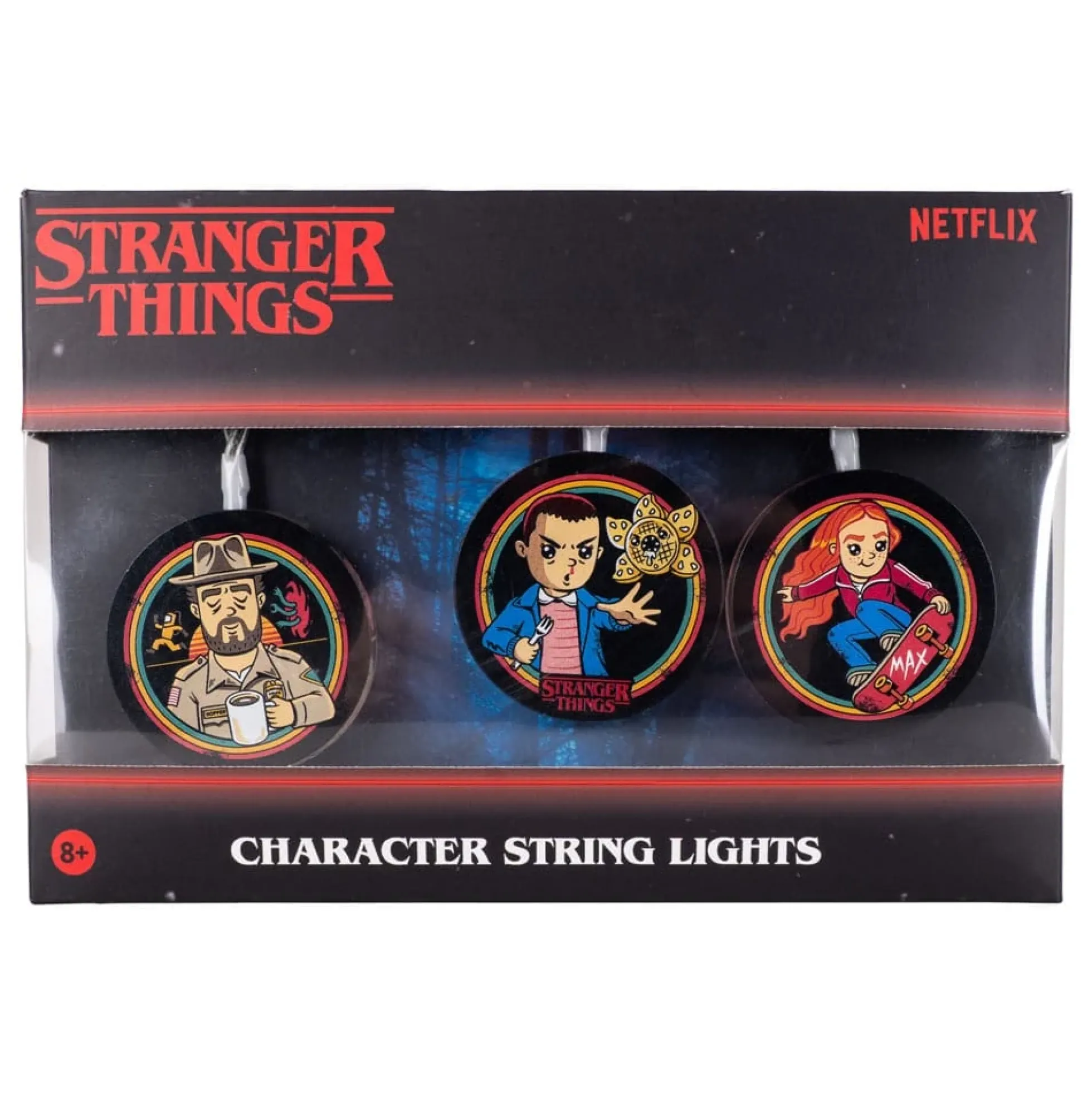 Stranger Things Charakter-Lichterkette