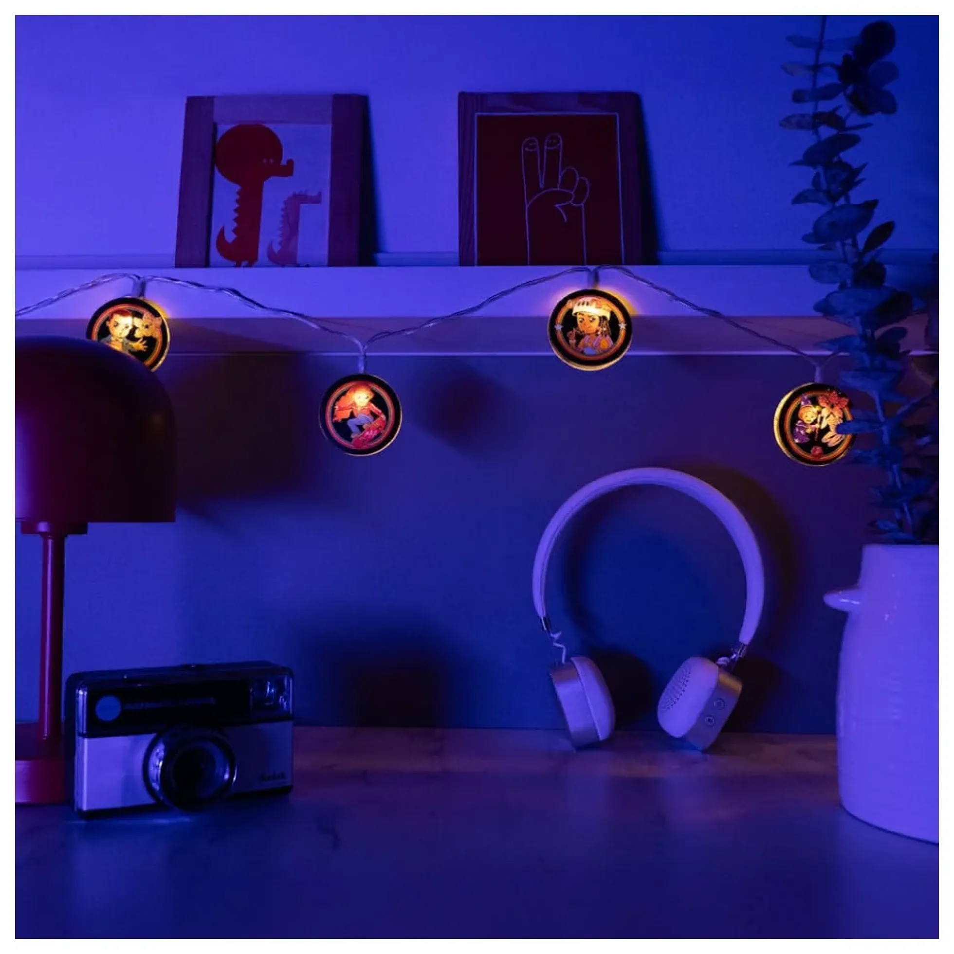 Stranger Things Charakter-Lichterkette